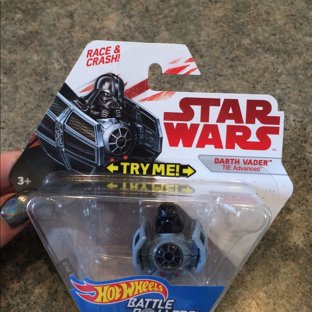 Hot wheels roller Darth Vader
